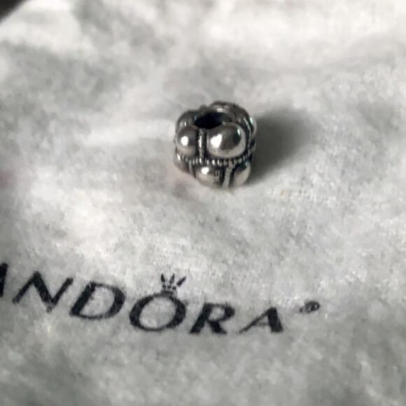 PANDORA Retired Sterling Silver Journey Charm - 790401 - Picture 2 of 4